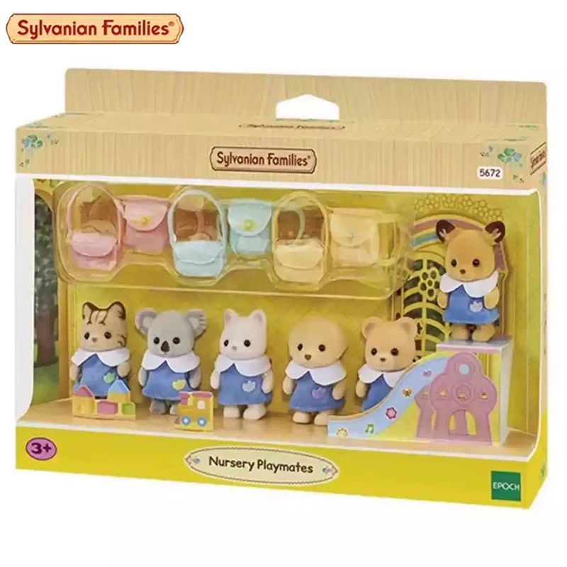 

Authentic Sylvanian Families Anime Character Simulation Playhouse Toy Room Decoration Toy Christmas Gift