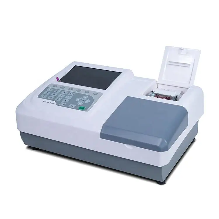 

Portable 96 Well Plate Elisa Microplate Washer Machine Laboratory Clinical Analytical Instruments Reader