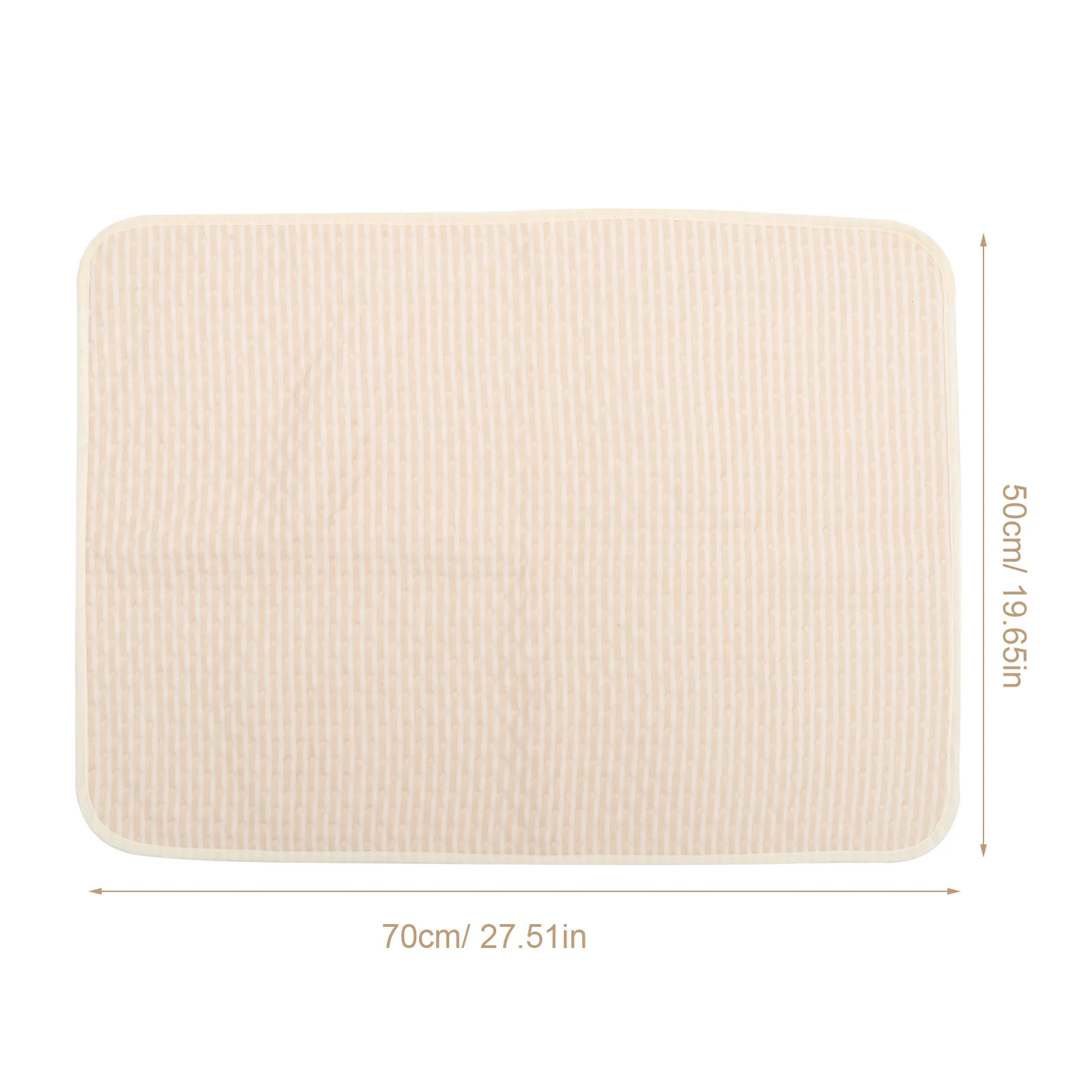 JOINPAYA قابل للغسل مقاوم للماء تبول حصيرة المحمولة قابلة لإعادة الاستخدام تغيير الوسادة لسرير المرتبة غطاء ترطيب السرير #4