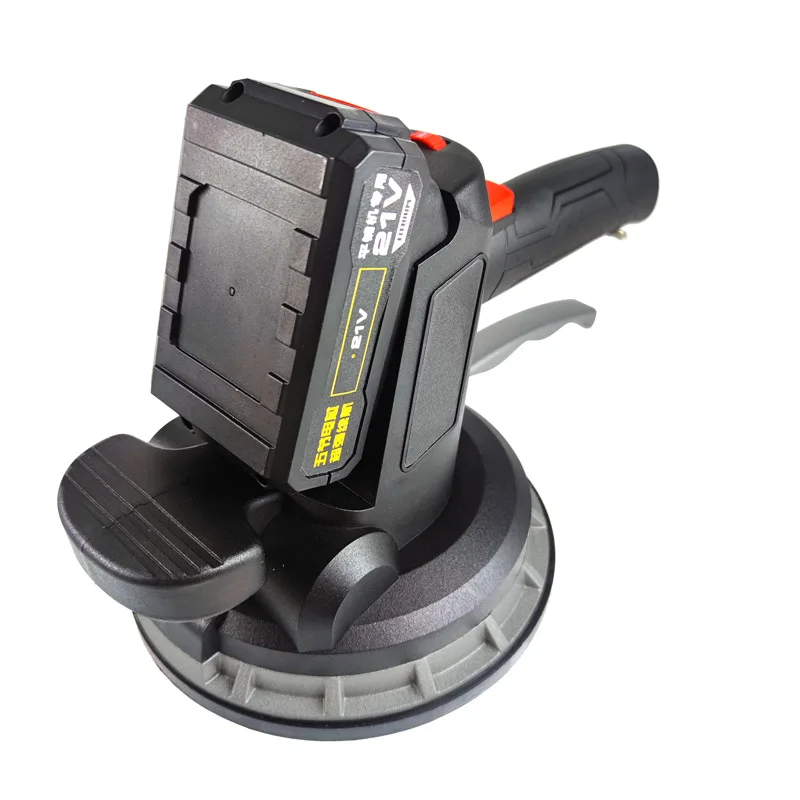 آلة بلاط البلاط 6 سرعات قابلة للتعديل 2 قطعة 21 فولت بطارية ليثيوم 7500 مللي أمبير بلاط أرضيات الحائط وضع أداة تهتز