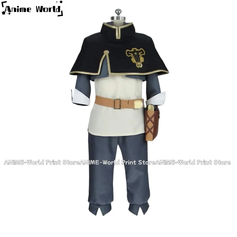 

《Custom Size》Unisex Anime Clover Asta Cosplay Costume Any Size Clothes Suit Halloween Custom Made