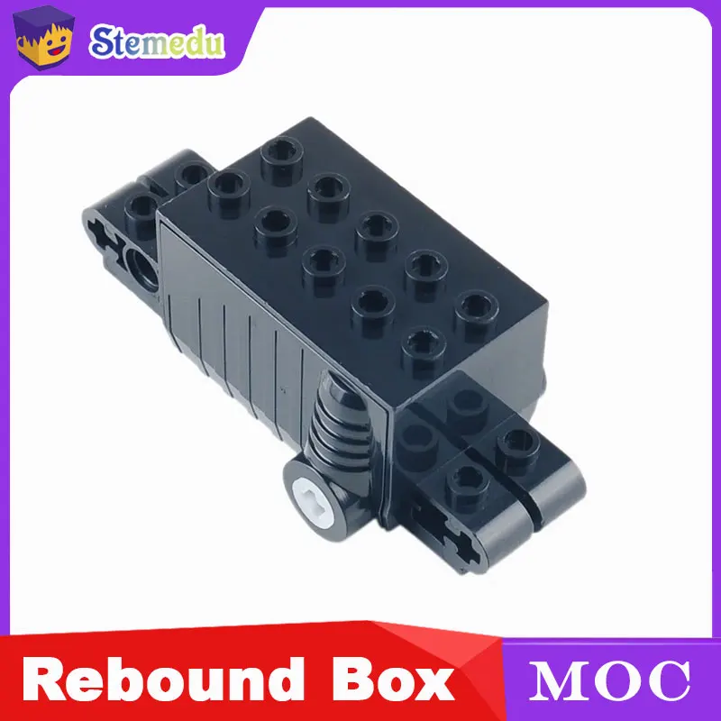 صندوق انتعاش صغير لبنات البناء الفنية MOC ملحقات وظائف طاقة السيارة ألعاب نموذج السيارة قطع تجميع الأطفال