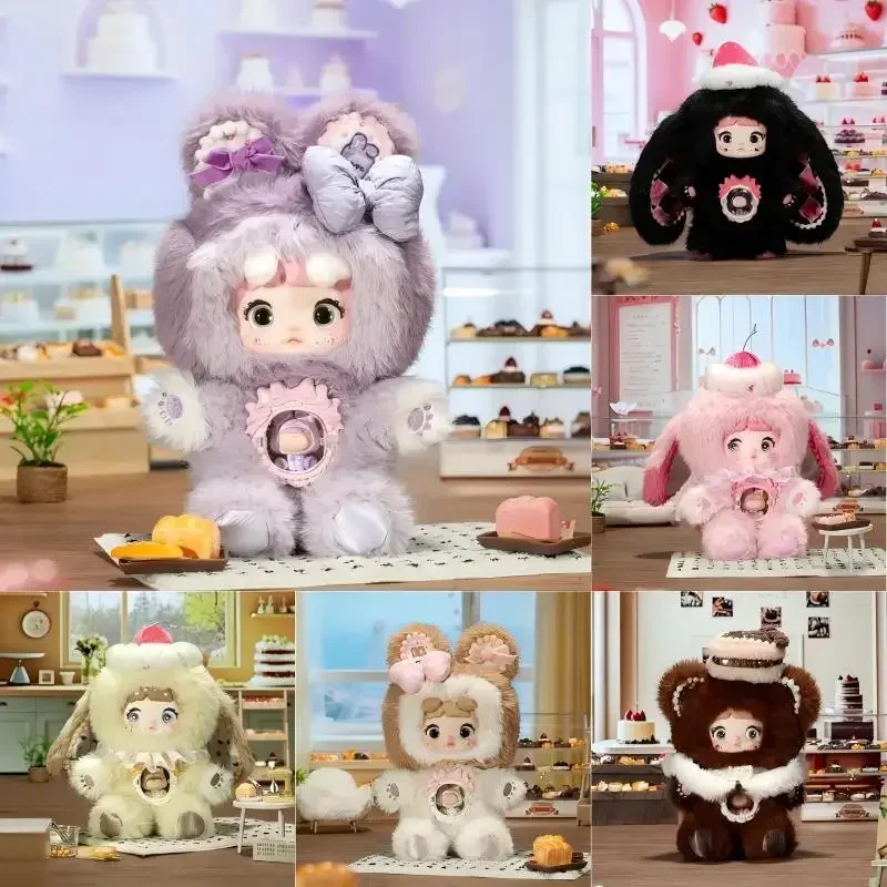 متوفر في المخزون Nommi V7 Sweetie سلسلة صندوق أعمى سر مفاجأة حقيبة المفاتيح قلادة Nommi عمل الشكل لطيف دمية هدية عيد ميلاد لعبة