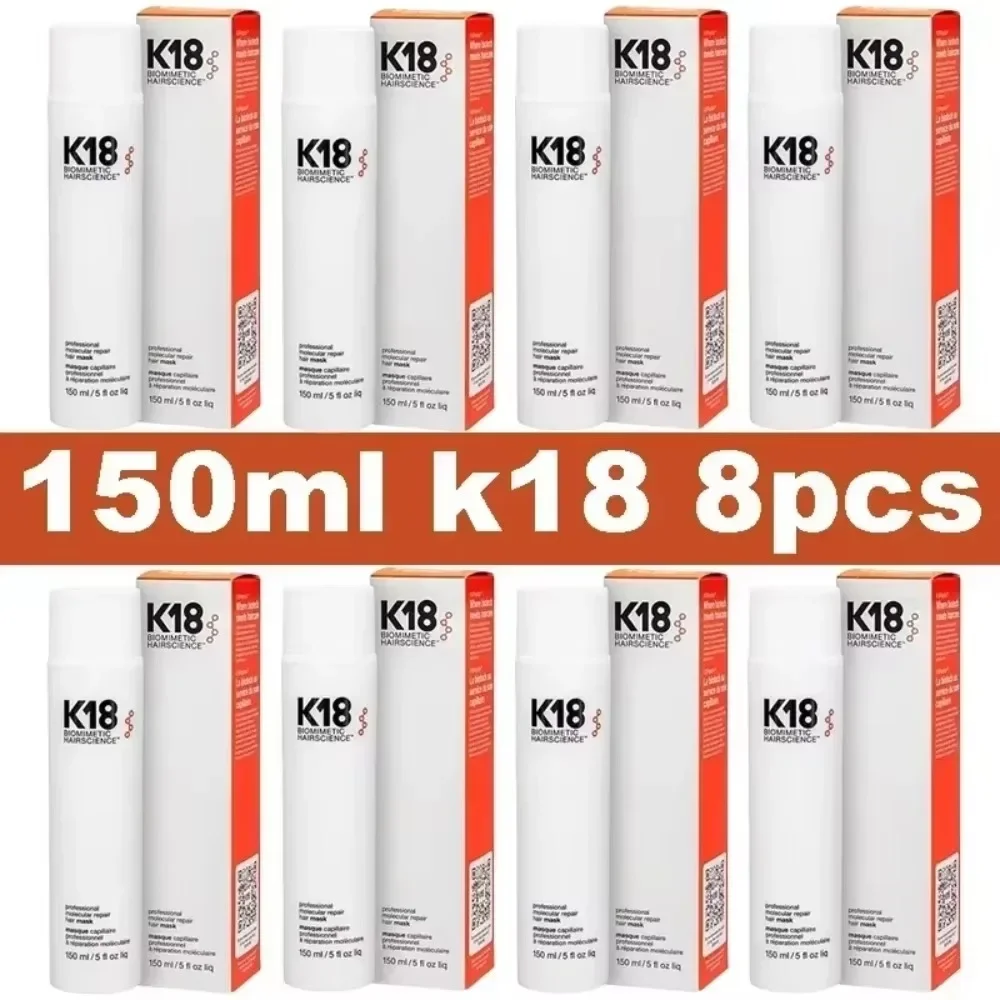 150ml K18 Leave-In Molecular Hair Mask Original Repair Molecular Hair Care Damaged Dry Frizzy 4 Minutes Treatment Moisturize