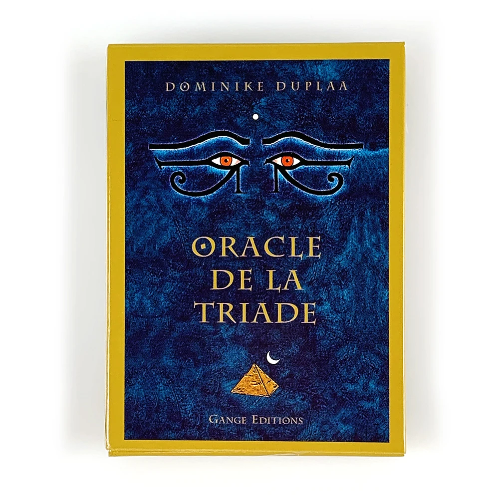 Cartes Oracle de la Triade Version Française – Cartes de Divination Mystérieuses pour Débutants en Lecture Psychique – Collection Cadeau