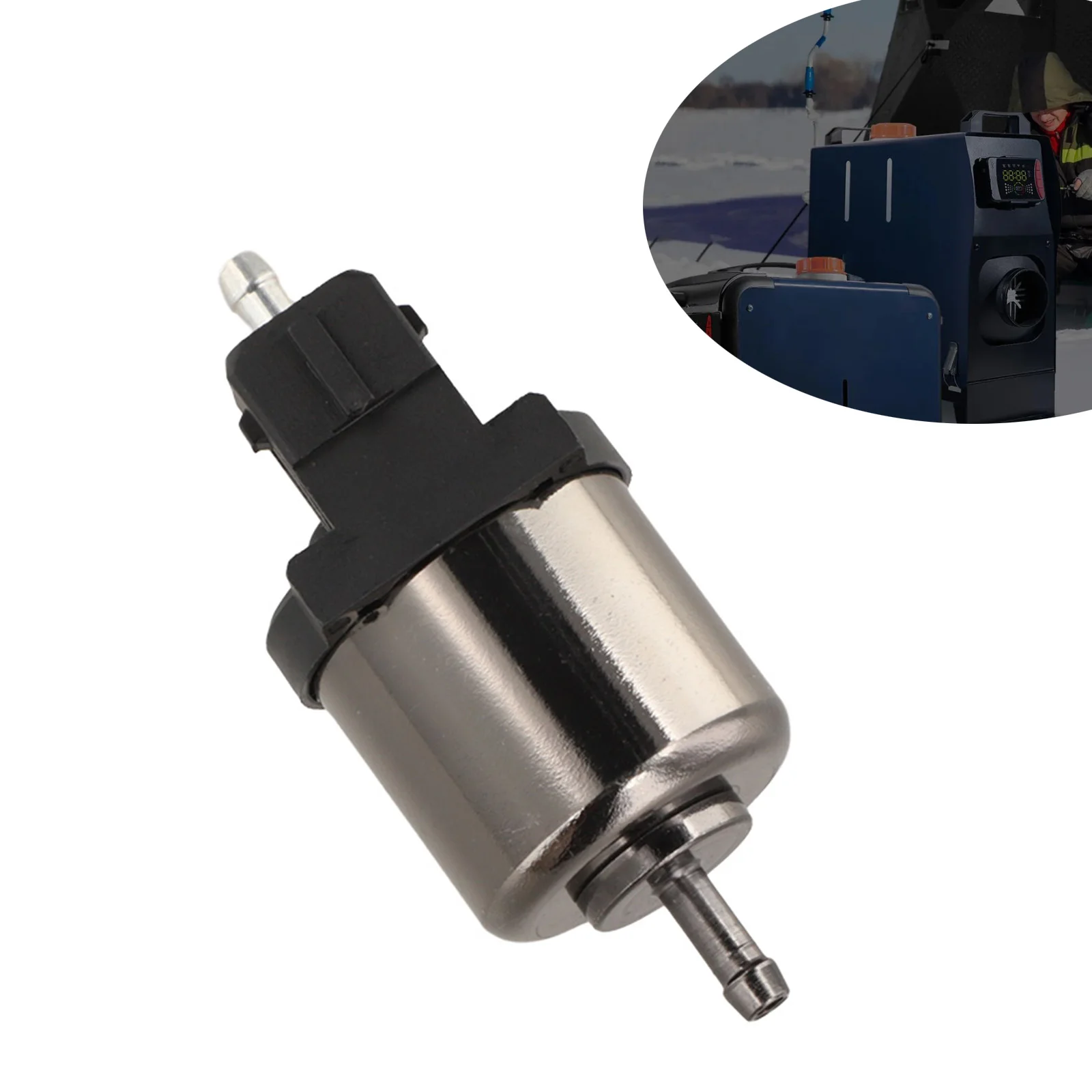 12V Car Heater Diesel Pump Ultra Quiet Fuel Pump Compatible with For Webasto and For Eberspacher Heating Units