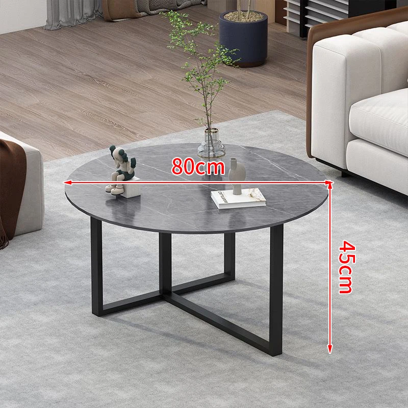 Transparent Space Saving Coffee Table Unique Mechanism Decoration Designer Coffee Table Round Simple Couchtisch Home Furniture