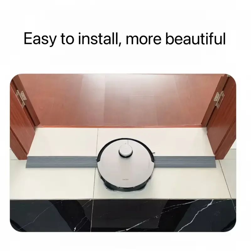 1 peça almofada de rampa multiuso de 80cm/31.49 polegadas-autoadesivo, durável, antiderrapante, adequado para robôs de varredura, carrinhos de compras