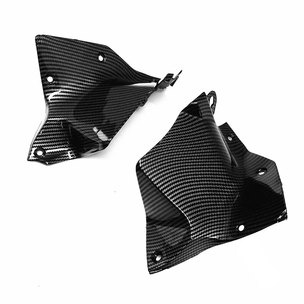 For Kawasaki Z650 2020-2023 Carbon Fiber Front Side Frame Inter Cover Fairing Fairing Decorative Panel Outer Shell Protective Sh