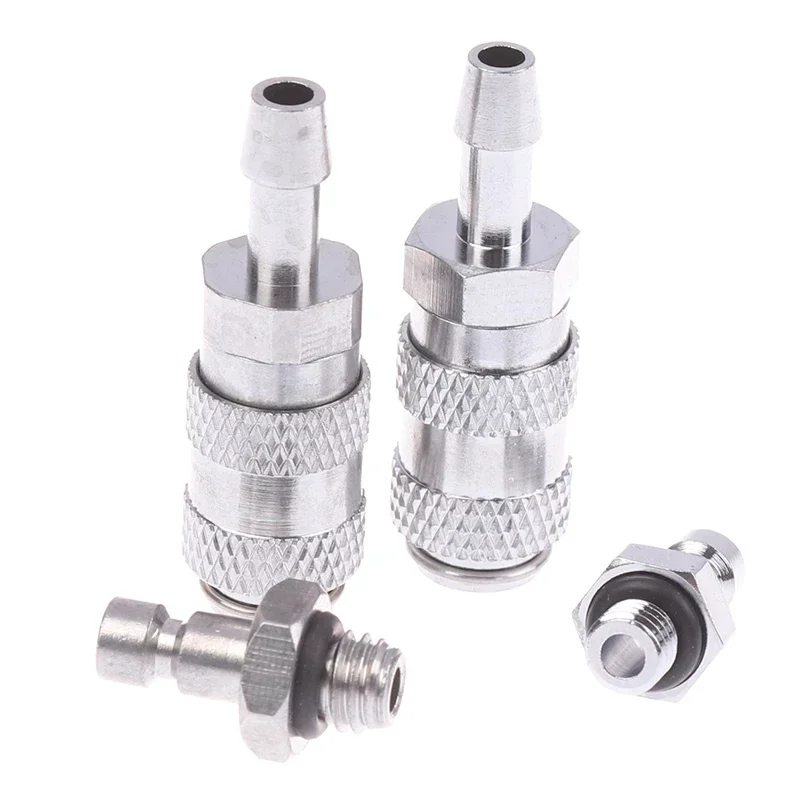 4MM ID Laptop Water Cooling Connector with Self-Locking Water Stop, M5/M6 Thread