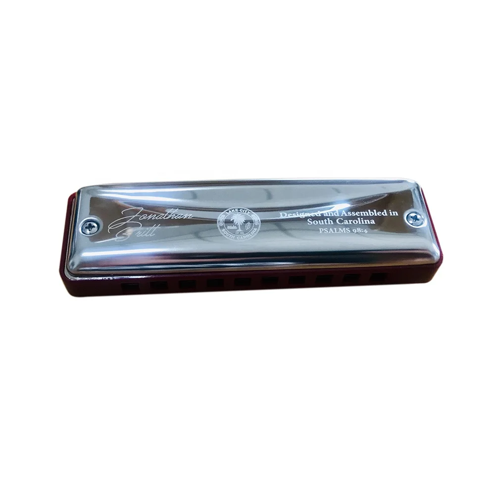 

Sessound Factory OEM Professional 10 Holes Blues Harmonica JH1020P2