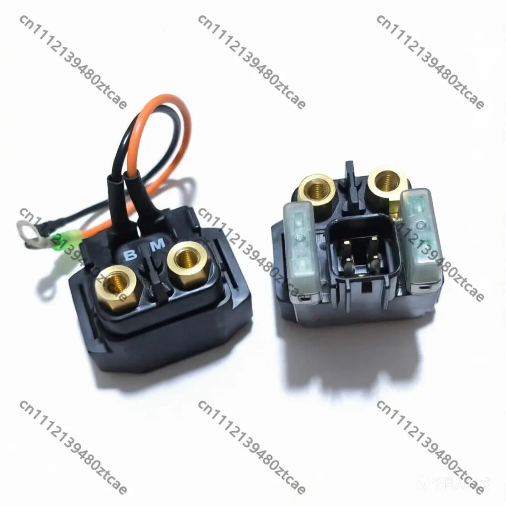 Reinforced domestic starter motor relay durable stable start fit 1100 and 242 model practical electric system replacement parts