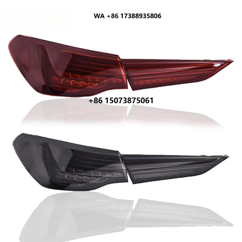 Taillight Assembly Modified New M4 CSL G22 G82 LED Rear Taillight Auto Car Tail Lights 2020-2022 for 4 Series G22 G82