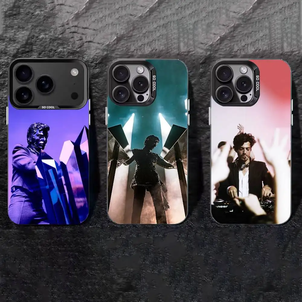 

Gesaffelstein Phone Case For iPhone 17,16,15,14,13,12,11 Plus,Pro Max,XS,Colored silver phone case
