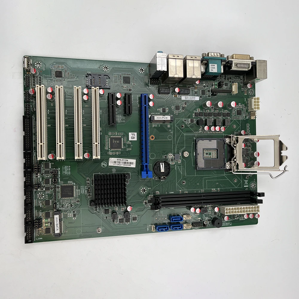 SV4-H1134 Industrial Control Motherboard LGA1151 With HDMI/VGA/DVI Interfaces 6*COM DDR4 32GB