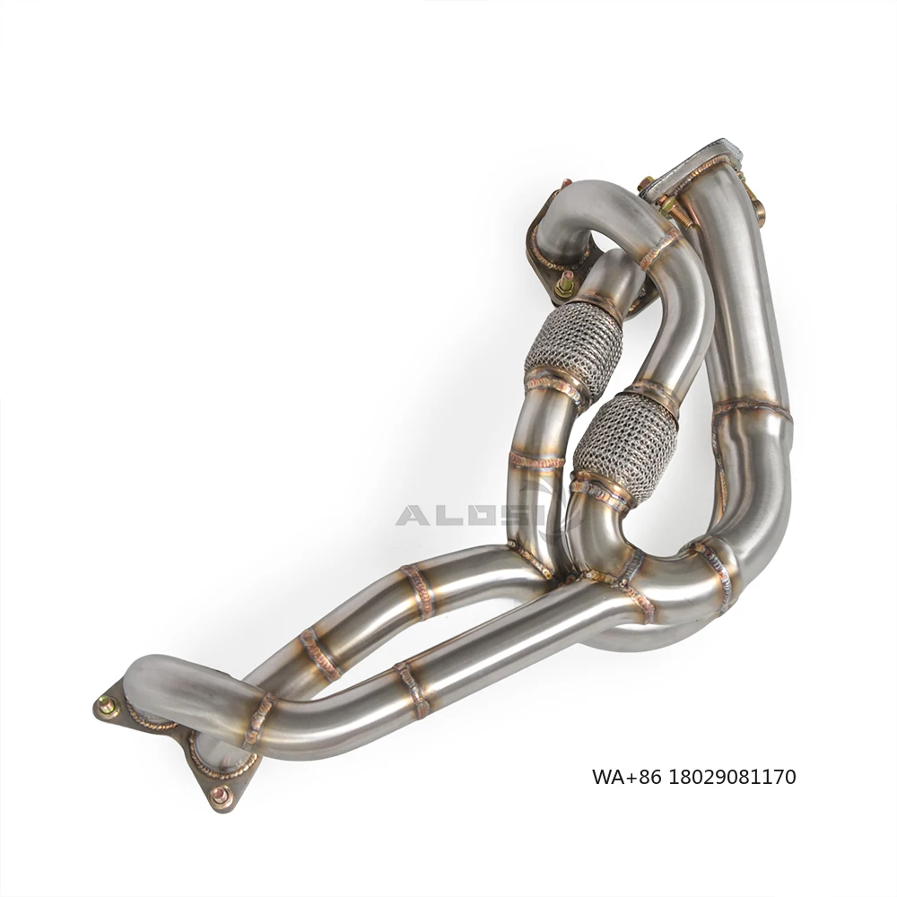 

High Performance Pipe Exhaust Manifolds Are in the Exhaust Collector for BRZ 2.4 2020-2024 Catalytic Converter