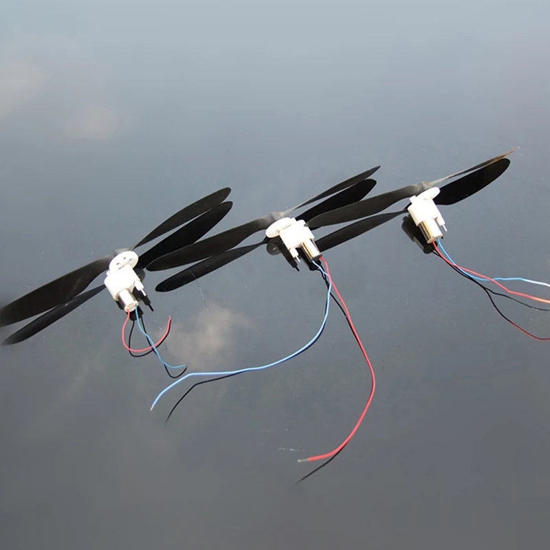1 ชุด 3.7V เครื่องบินรุ่น 8520 Coreless DC มอเตอร์ใบพัดเกียร์ลดเกียร์ DIY เฮลิคอปเตอร์ UAV RC Drone