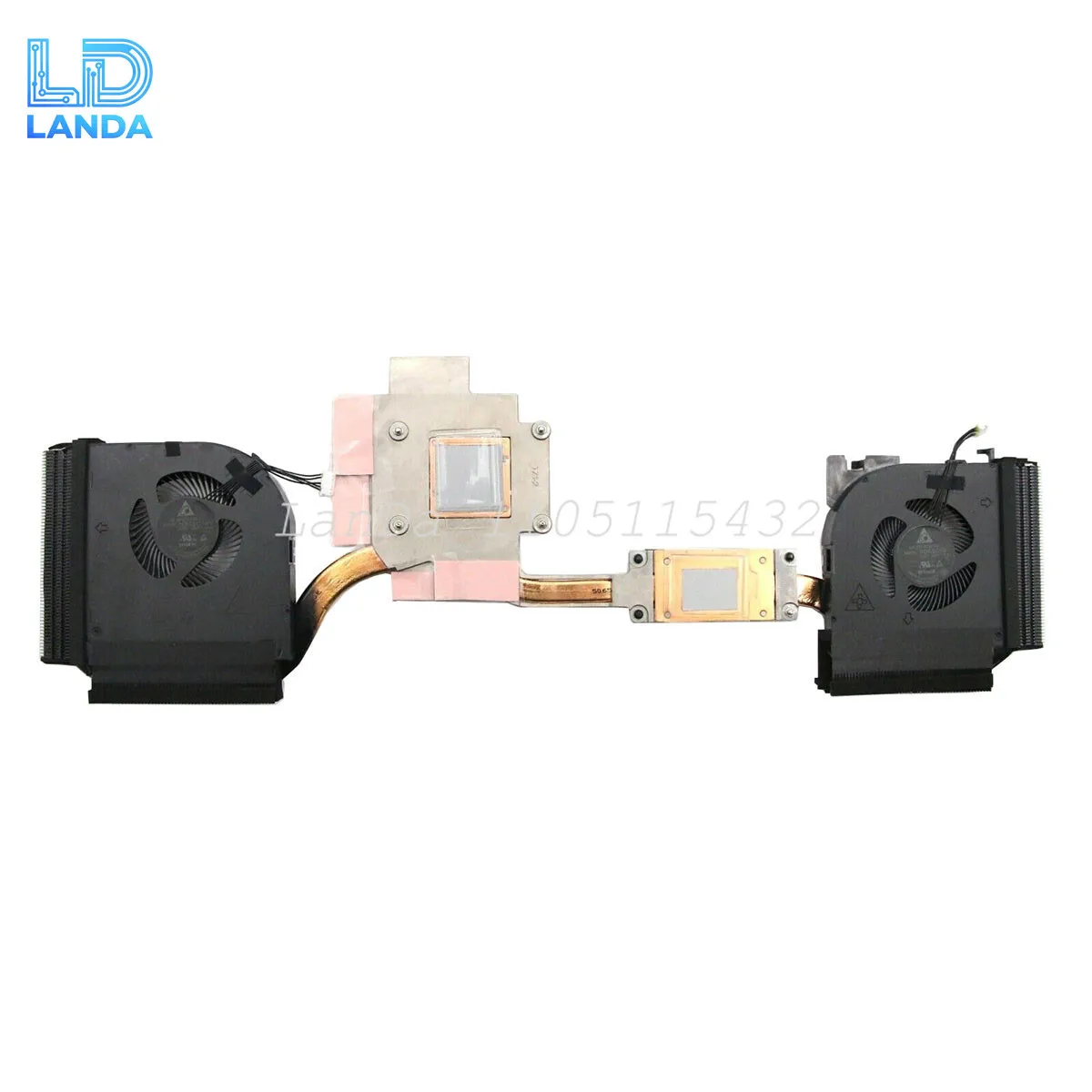 

Охлаждающий вентилятор радиатора, совместимый с Lenovo ThinkPad P53 N19P FRU 02DM016