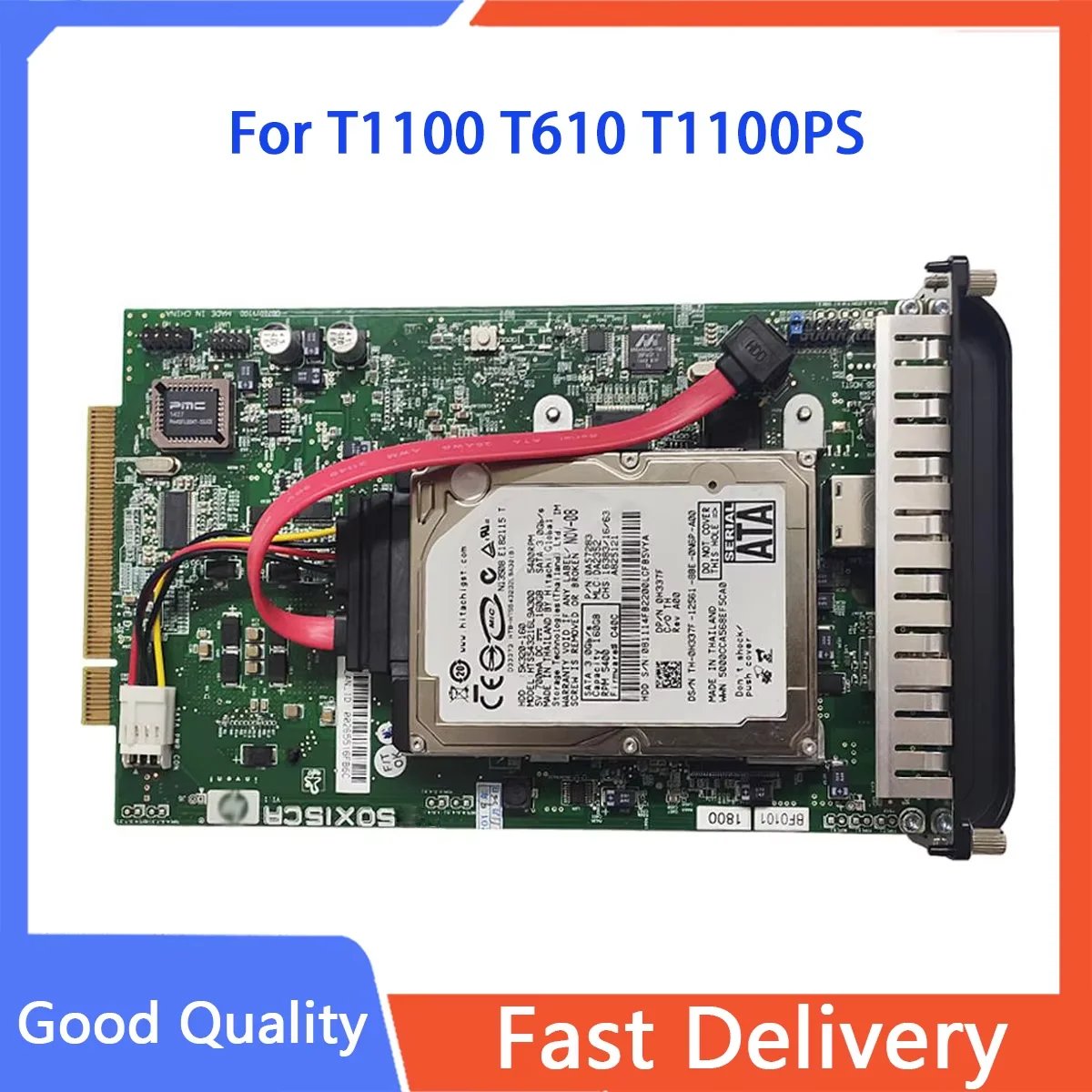 Q6683-67030 Q6683-60193 placa-mãe formatter cartão apto para hp designjet t1100 t610 t1100ps placa de formatador e peças de plotter hdd