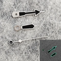 Modified Green Luminous Watch Hands Watch Accessories White Edge Black Needle for NH35/NH36/4R/S7 Movement