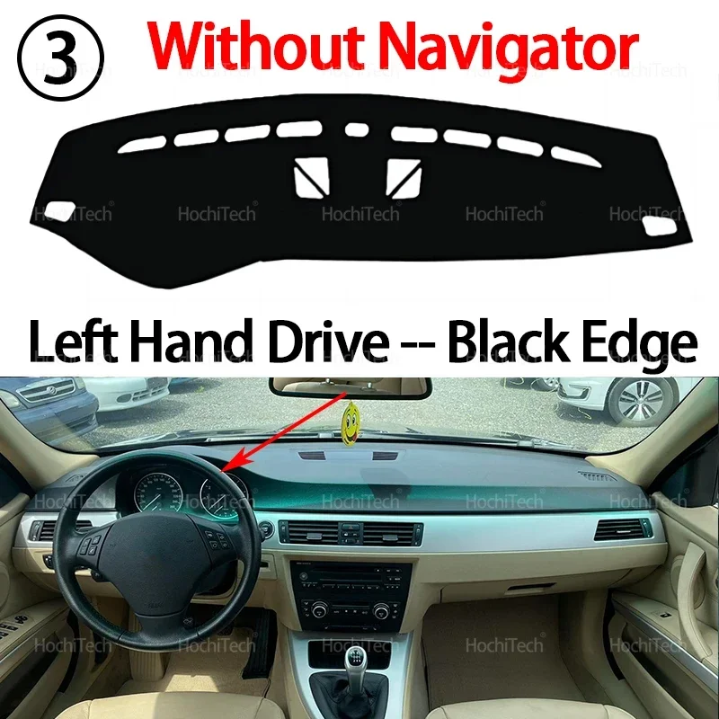 Armaturenbrett-Abdeckung, rutschfeste Matte, Schutzpolster, Auto-Sonnenschutz, Teppich, Armaturenbrett-Abdeckung für BMW 3er E90 E91 E92 E93 2006–2011 – Detail 13