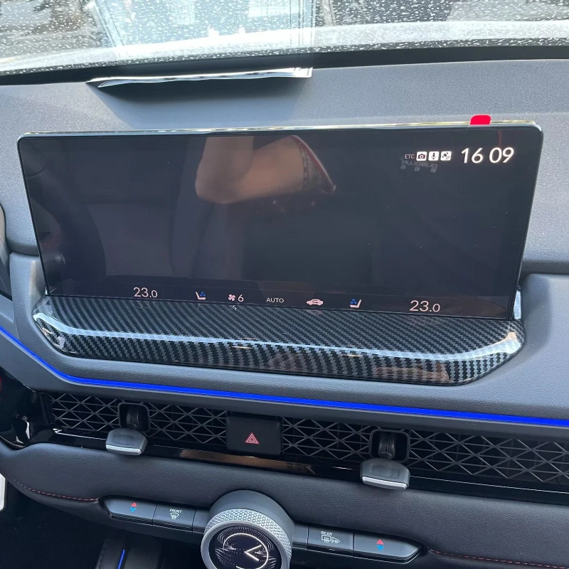 

For Honda Accord 2023 eleventh generation interior carbon fiber center control gear panel sticker modified decorative supplies