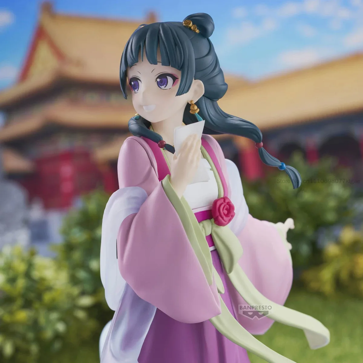 In Stock BANDAI BANPRESTO Maomao Street Stroll Garden Party Moon Elf Animation Action Figure Toy Gift Model Collecting Hobby