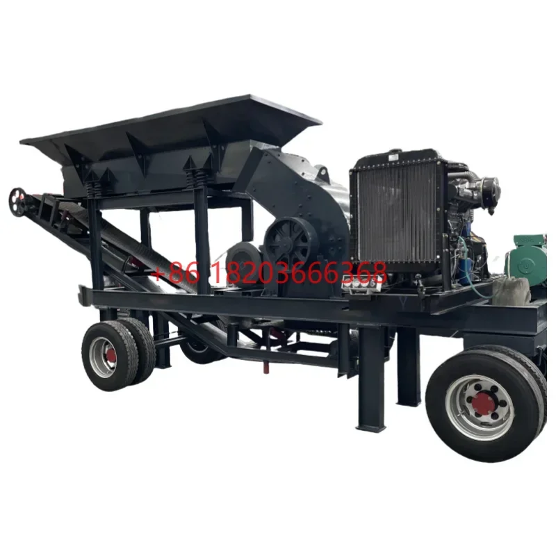 YG Customized Crusher Shredder Machinery Mobile Iron Ore Granite Stone Crushing Primary Jaw Crusher Machine Price For Sale