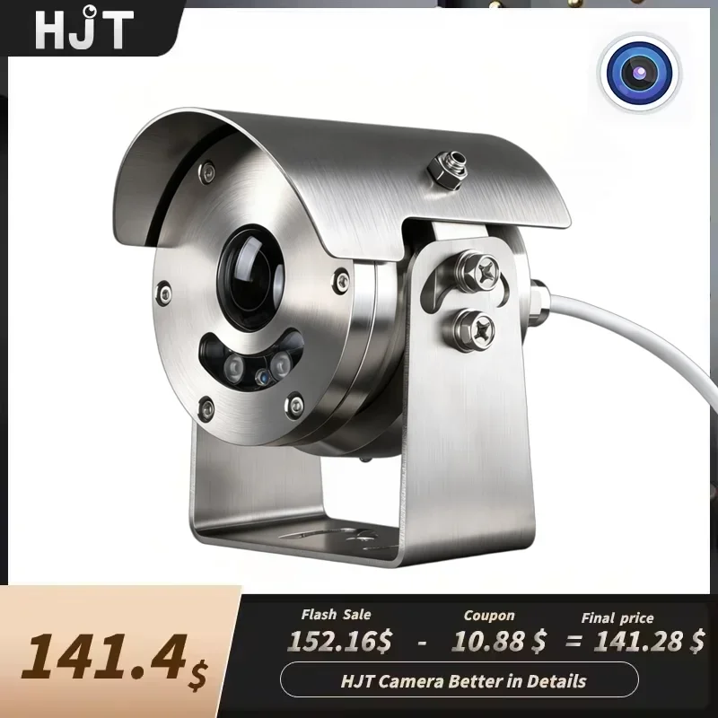 

HJT Fisheye 1.8MM Lens Explosion Proof камера 5MP POE Security 304 Stainless Steel Hikvision Compatible IP камера