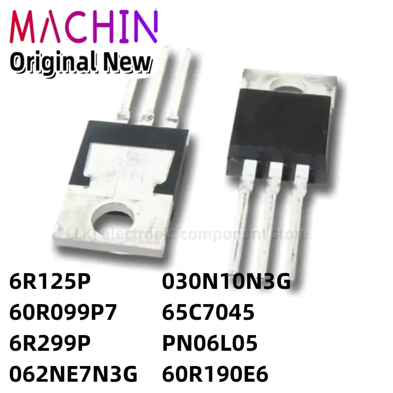 1pcs IPP6R125P IPP60R099P7 IPP6R299P IPP062NE7N3G IPP030N10N3G IPP65C7045 IPPPN06L05 IPP60R190E6 TO-220 MOS FET.