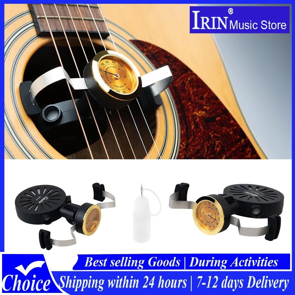 

JOYO Guitto GHD-03 Guitar Humidifier with High-precision Hygrometer 2-in-1 Design for Acoustic Classical Guitar Ukulele