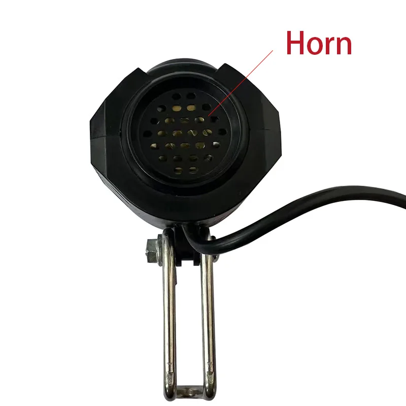 Ebike LED light Electric Bike headlight Kit Front Rear Lamp with horn 36V 48V Mountain Bike Accessories Bicycle lights