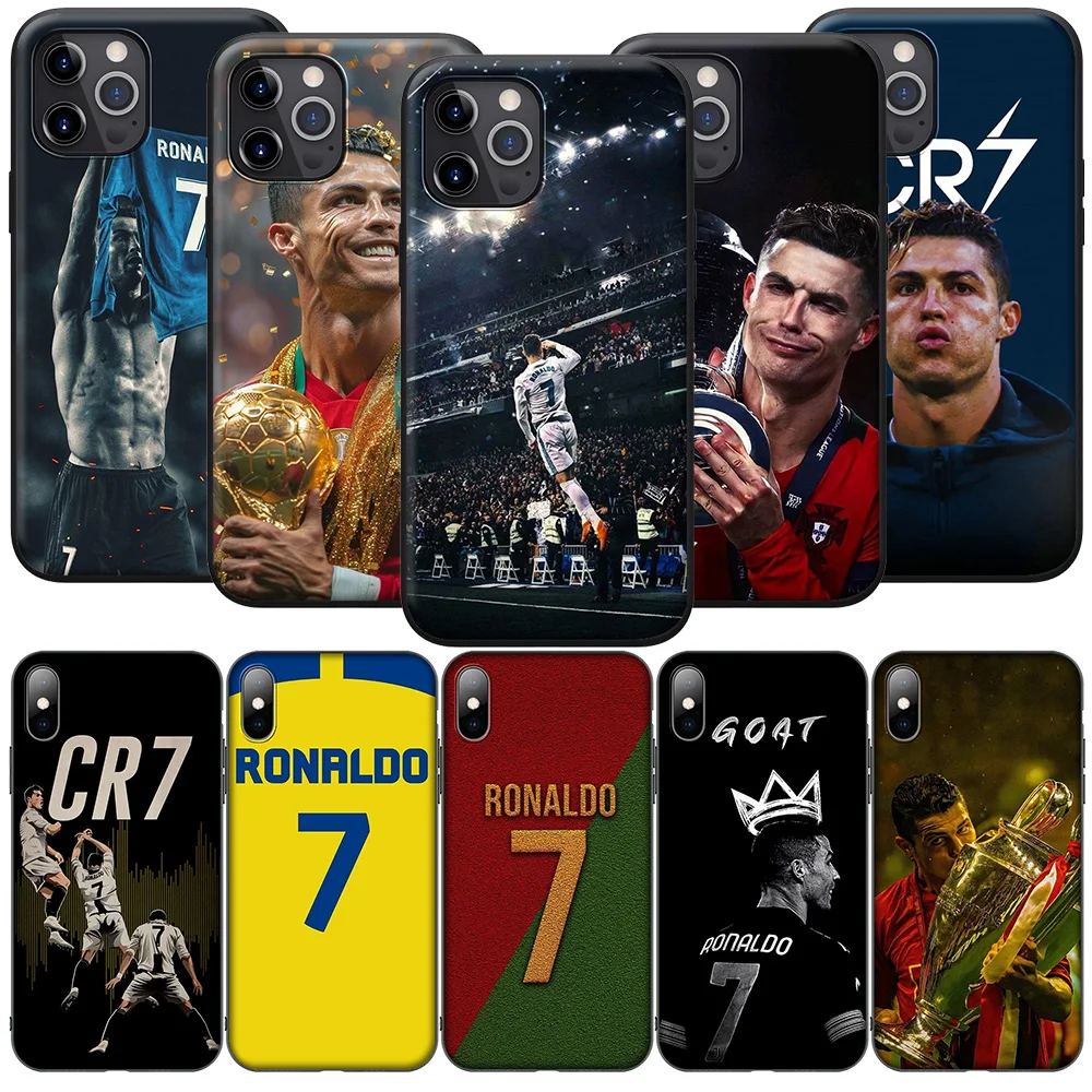 FL37 C-CR7 NEW Phone Case for iPhone 12 11 X XS XR Pro Max 6 6s Plus SE