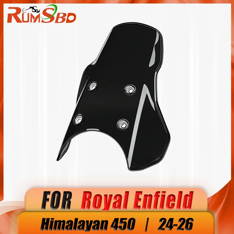 Motorcycle Windshield For Himalayan 450 452 2024 2025 2026 Raised Windshield Accessory Part for Enhanced Riding Experience