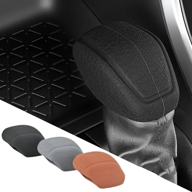 

1pc Car Automatic Gear Shift Knob Cover Kit Antislip Shifter Handle Cover For Toyota Corolla RAV4 Venza Harrier Highlander Camry