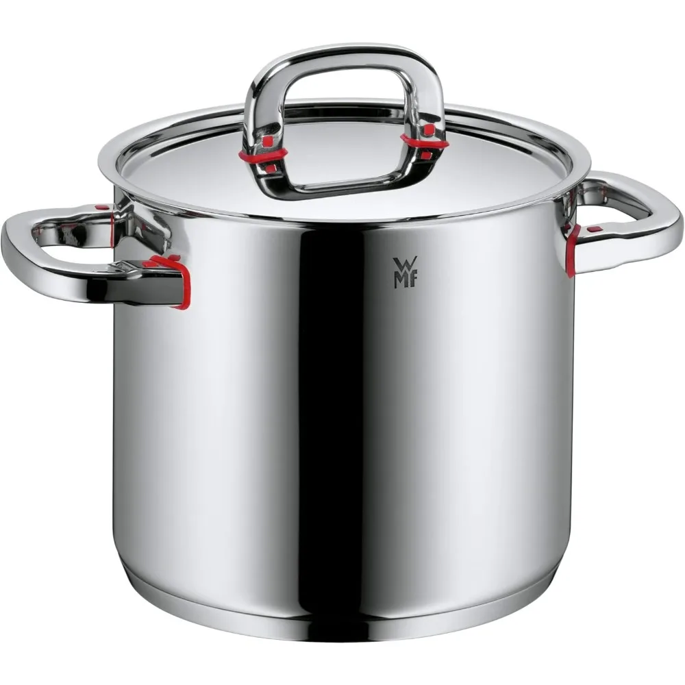

Stock pot Ø 20 cm approx. 5,3l Premium One Inside scaling vapor hole Made in Germany Cool+ Technology metal lid Cromargan stain