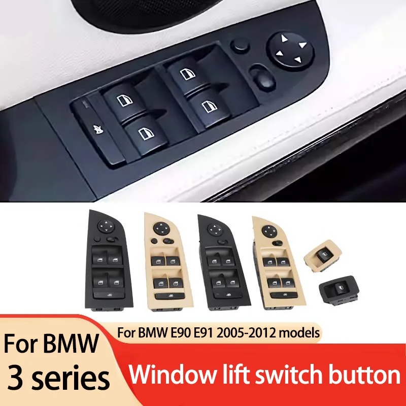 For BMW 3 Series E90 E91 E92 car window switch button 318 320 325 window control driver's button assembly