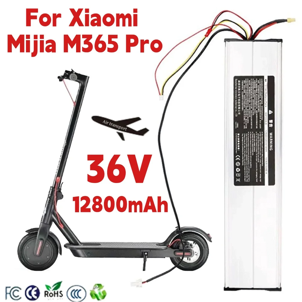 New 36V 12800mAh Special Battery Pack for Xiaomi M365 pro Scooter Original High Capacity Replacement Battery
