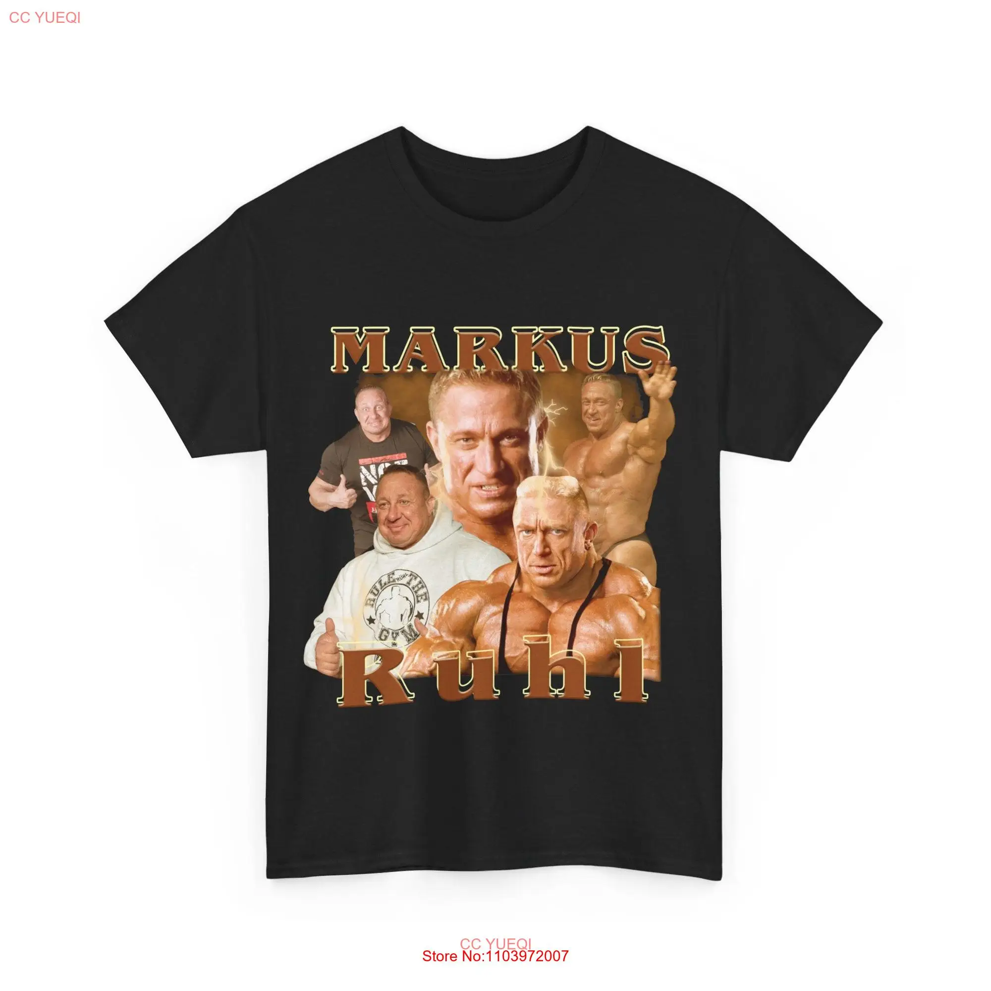 Markus Rühl vintage bootleg T Shirt IFBB professional bodybuilder funny fan gift long or short sleeves