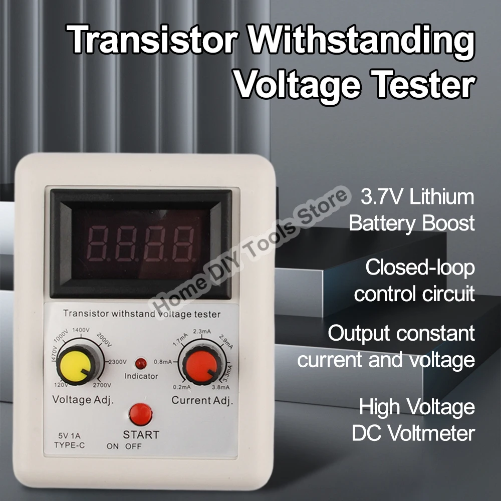 IGBT Voltage Capability Transistor Tester Diode MOS Triode LED Voltage Capability Testing Tool Withstand Voltage Tester