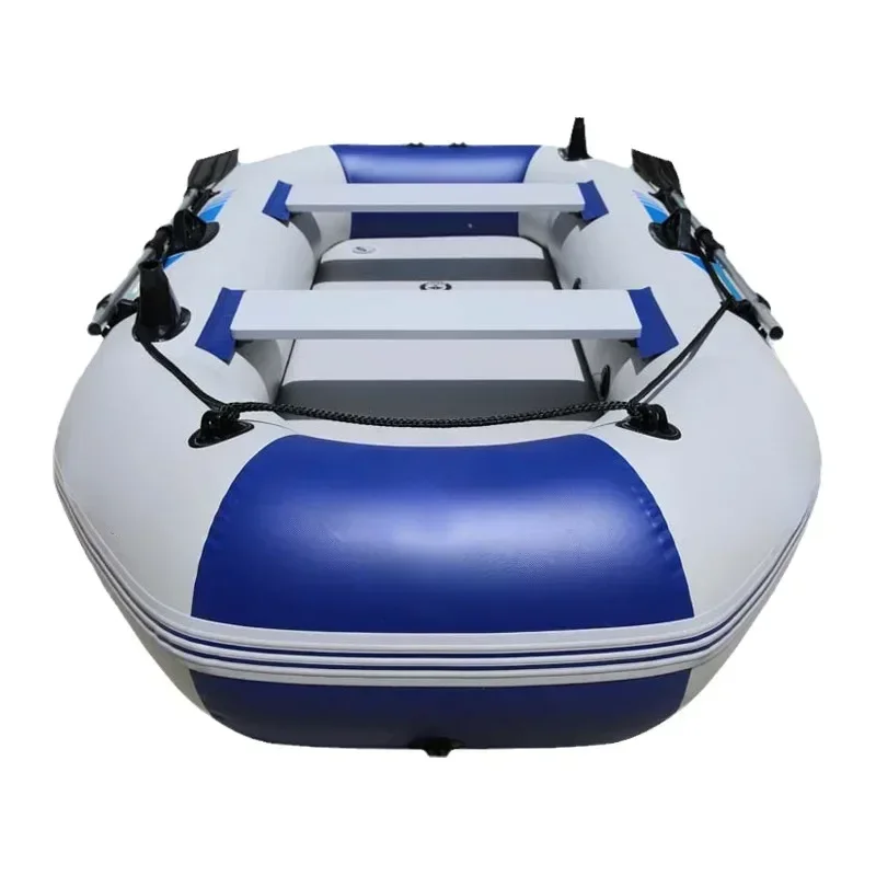 Rubber boat thickened inflatable kayak single assault boat Luya professional portable folding fishing hovercraft