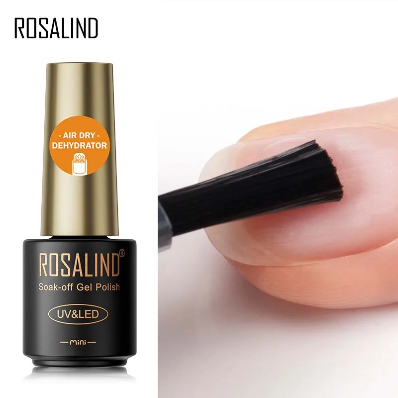 Rosalind Dehydrator Primer Matt Top Coat Use for Gel Nail Polish Nail Tool Semi-Permanent UV Led Cure Nail Art