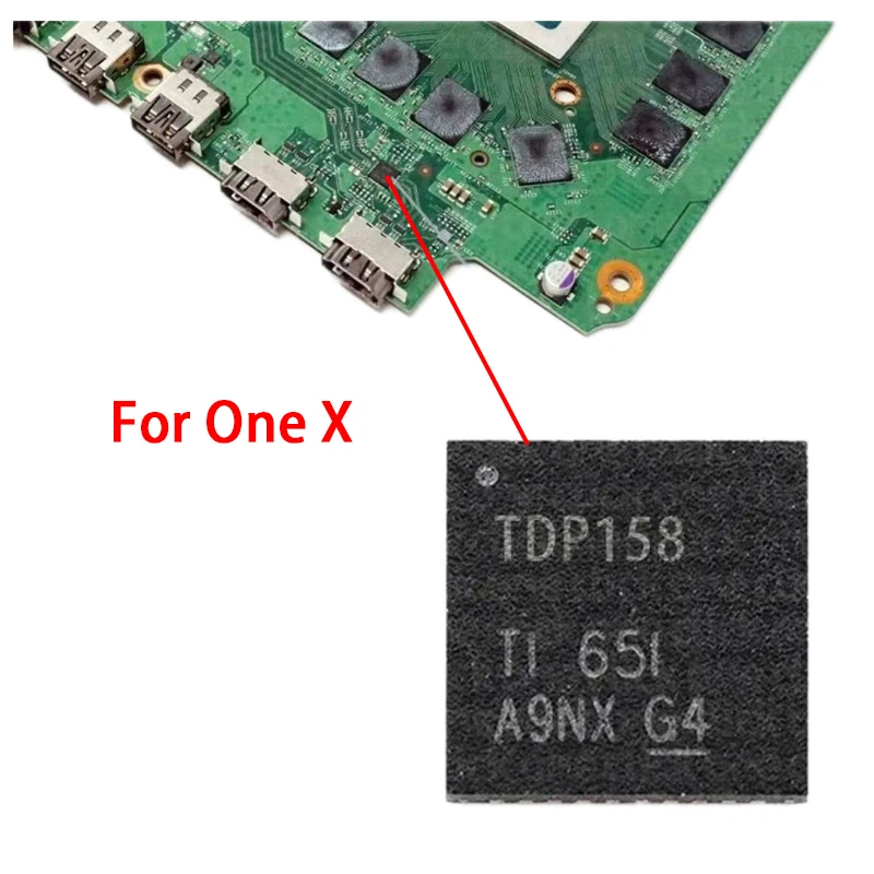 5pcs Original TDP158 HD IC Chips For Xbox One X Console HDMI-compatible Chip 75DP159 For Xbox One S Replacement Parts