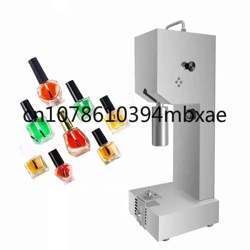 

High accuracy 10ml 15ml small glass bottle nail polish/ gel polish filling screwing capping machine