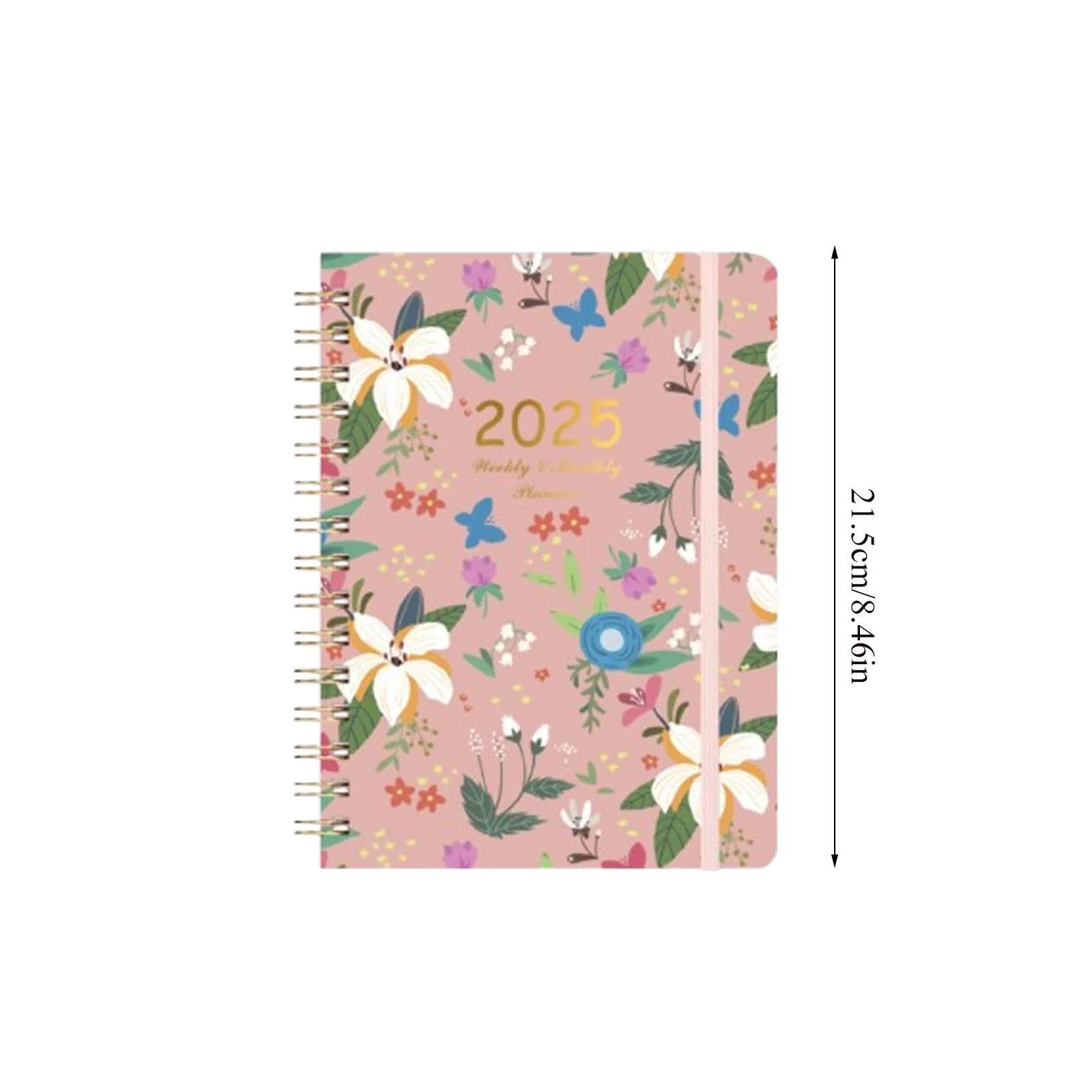 Notebook Daily Planner A5 Coil Schedule Customized Weekly Planner 2025 Party Favours Kids Lembrancas De Casamento