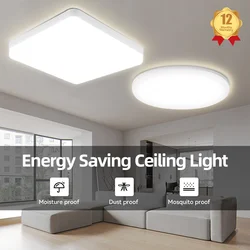 Lámpara de techo Led moderna, iluminación de techo de ahorro de energía, panel led para sala de estar, dormitorio, cocina, 10W, 15W, 20W, 30W, 40W, 50W