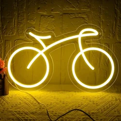 Bicycle Neon Sign Sport Bike Neon for Cycling Lover,LED Neon Lights for Gym,Teen Room,Man Cave,Bedroom,Bar,Gym Club Wall Decor