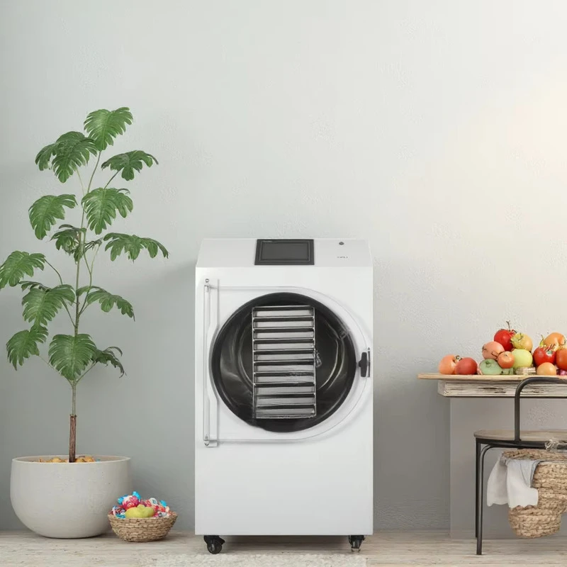 

4-8 лотков Сублимационная сушилка Промышленная сублимационная сушилка 6-20 кг Сублимационная сушильная машина