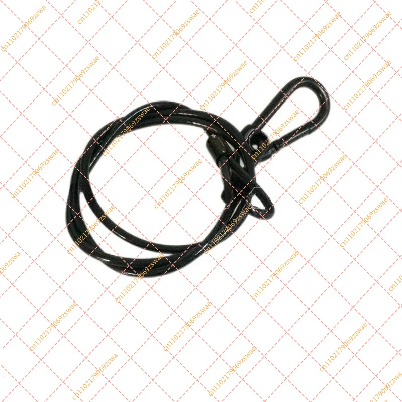 Stage Lighting Spare Parts: 15pcs Black 3x70cm Safety Wire for Stage Lights