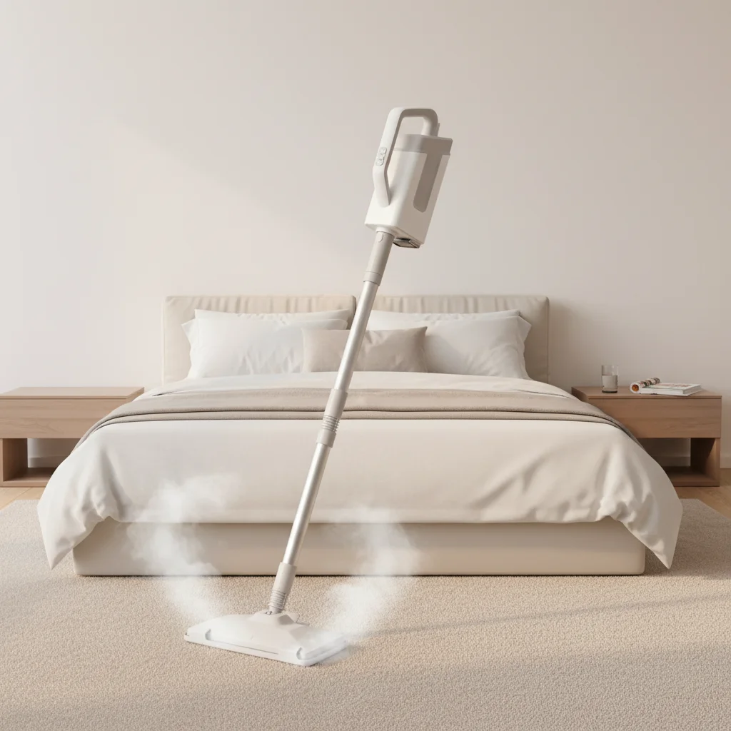 Electric Steam Mop 12-in-1 Multifunctional Household & Hotel Cleaner 1300W 280mL Plastic Water Tank 25S Heating 1-Year Warranty